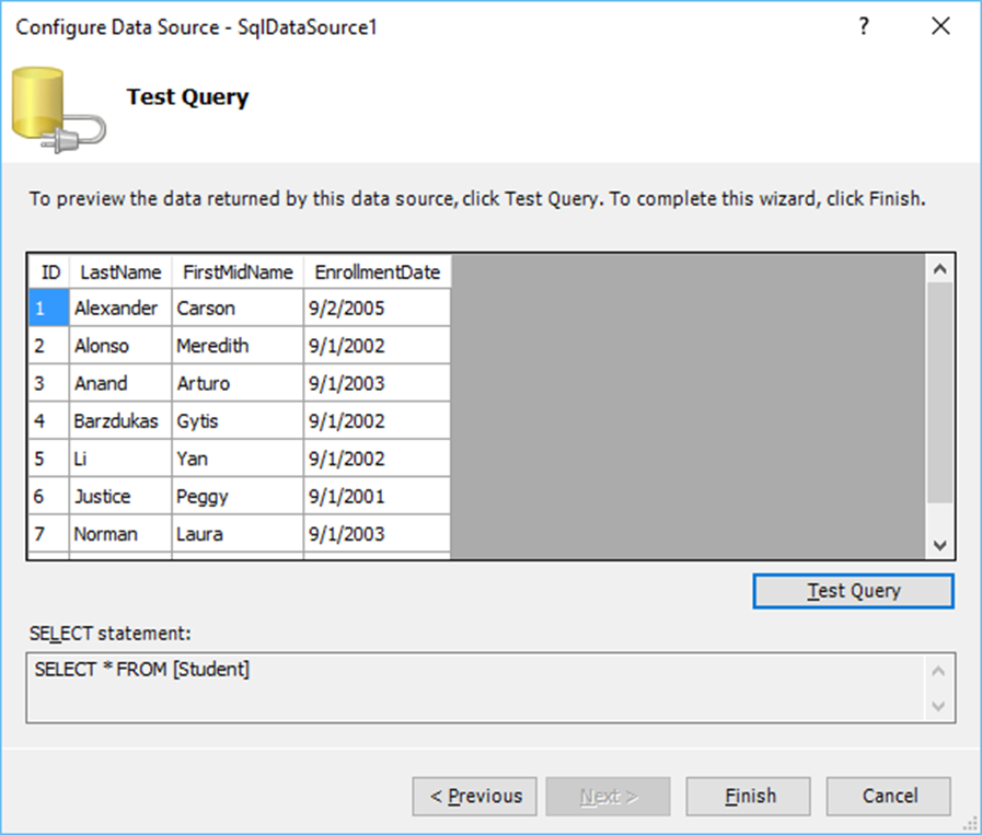 Microsoft Expression Web - Gridview 