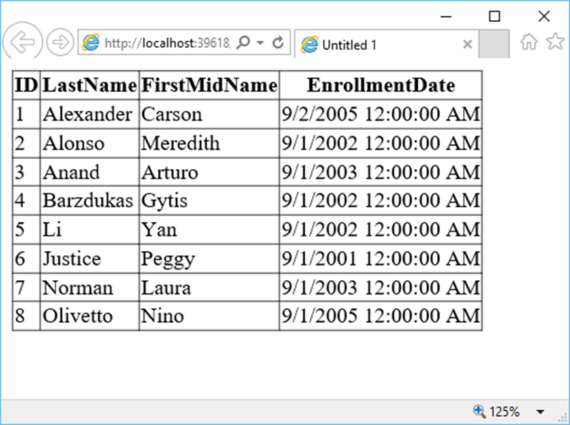 Microsoft Expression Web - Gridview 