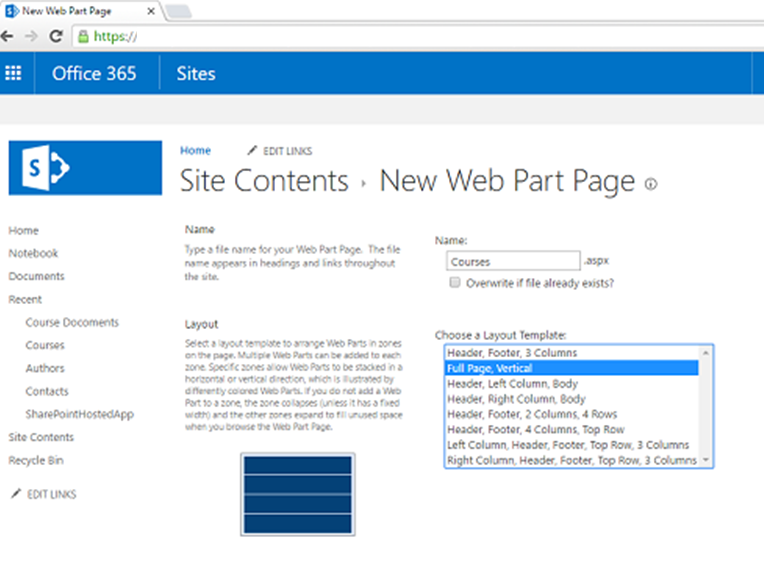 SharePoint - Phần Web 