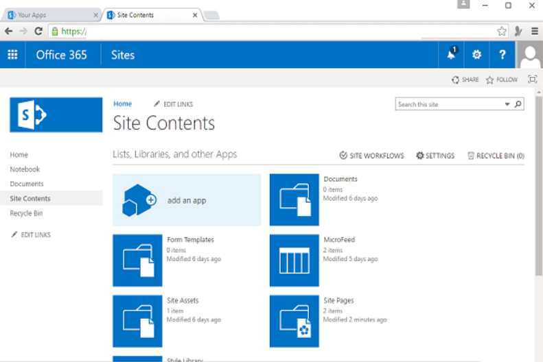 SharePoint - Mô hình ứng dụng