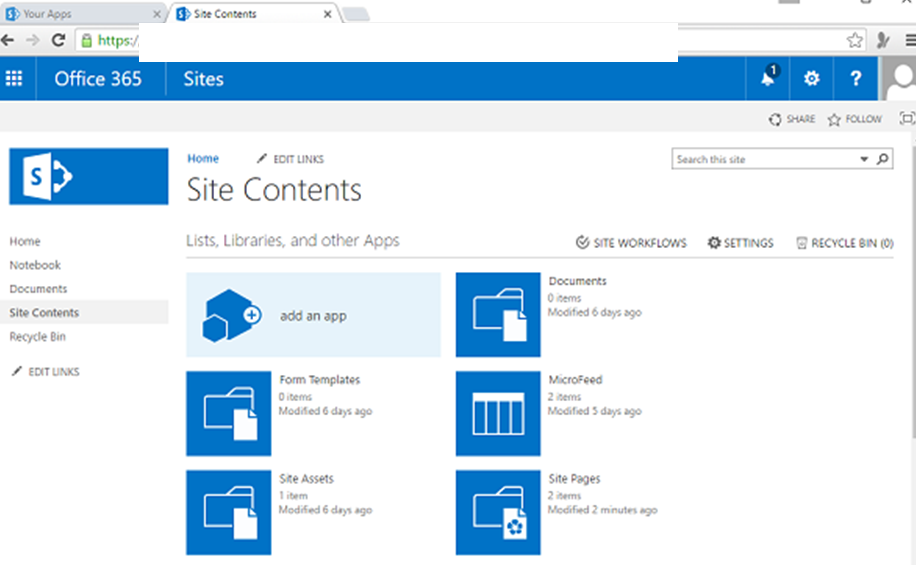 SharePoint - Ứng dụng 