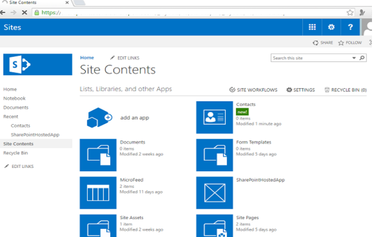 SharePoint - Chức năng danh sách 