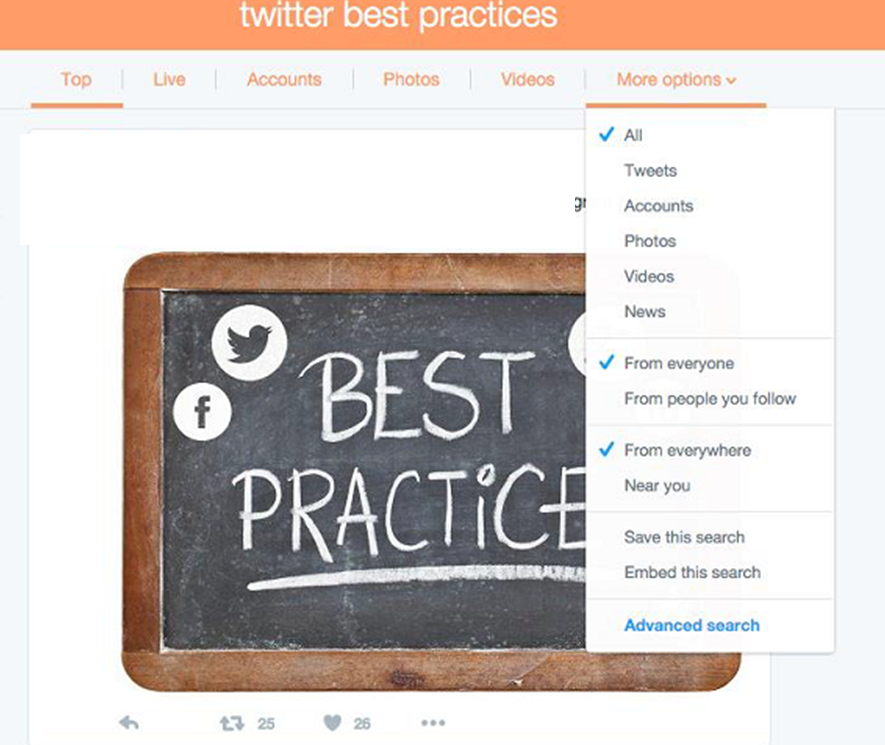 Twitter Marketing - Các tính năng hữu ích