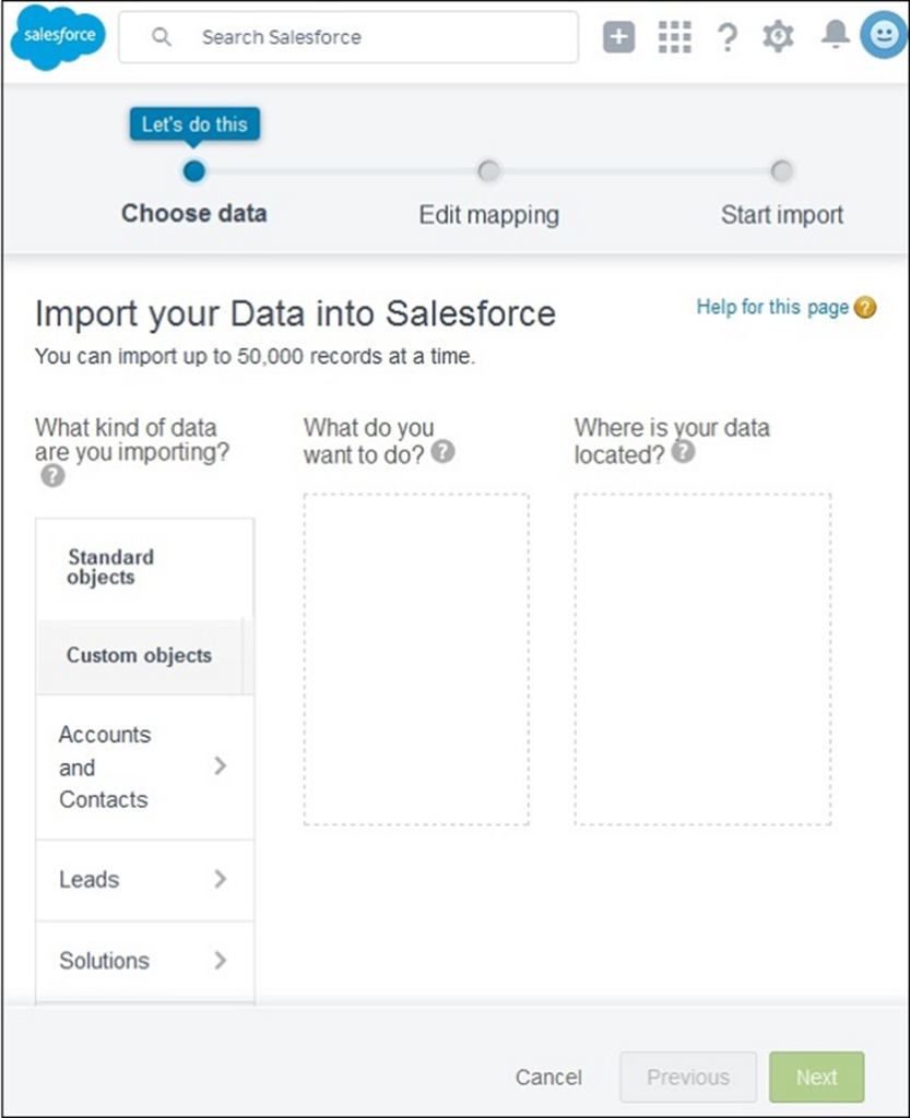 Salesforce cung cấp một nền tảng mạnh mẽ để thao tác dữ liệu. 
