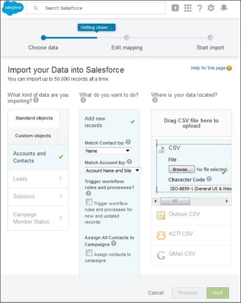 Salesforce cung cấp một nền tảng mạnh mẽ để thao tác dữ liệu. 
