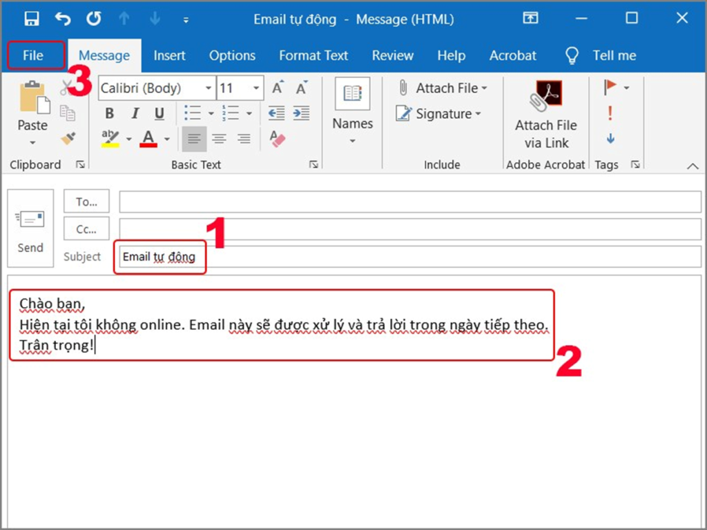 Lợi ích khi sử dụng tính năng auto reply Outlook