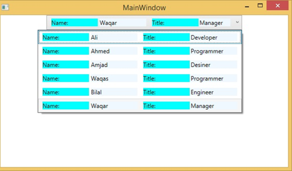 XAML - Thuộc tính phụ thuộc 