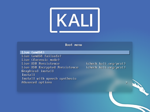 Cài đặt Kali Linux