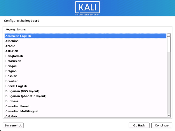 Cài đặt Kali Linux