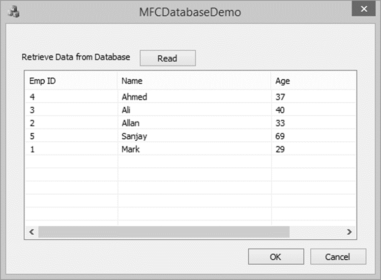 MFC - Các lớp cơ sở dữ liệu