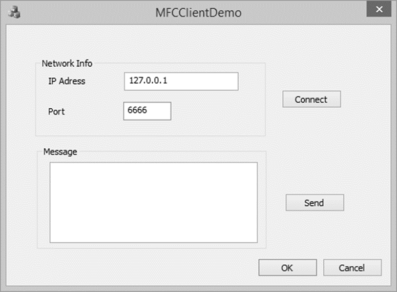 MFC cung cấp một lớp CSocket để viết các chương trình giao tiếp mạng với Windows Sockets.
