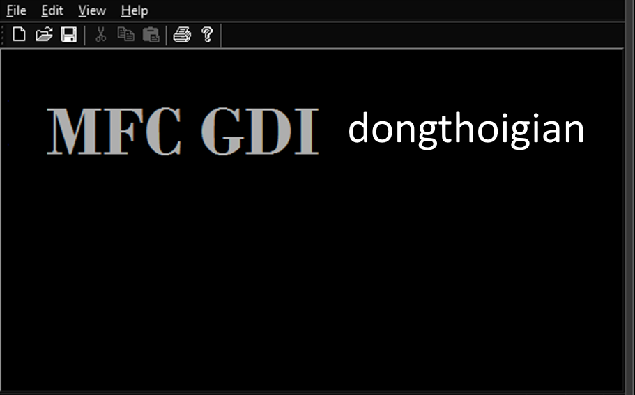 MFC - GDI