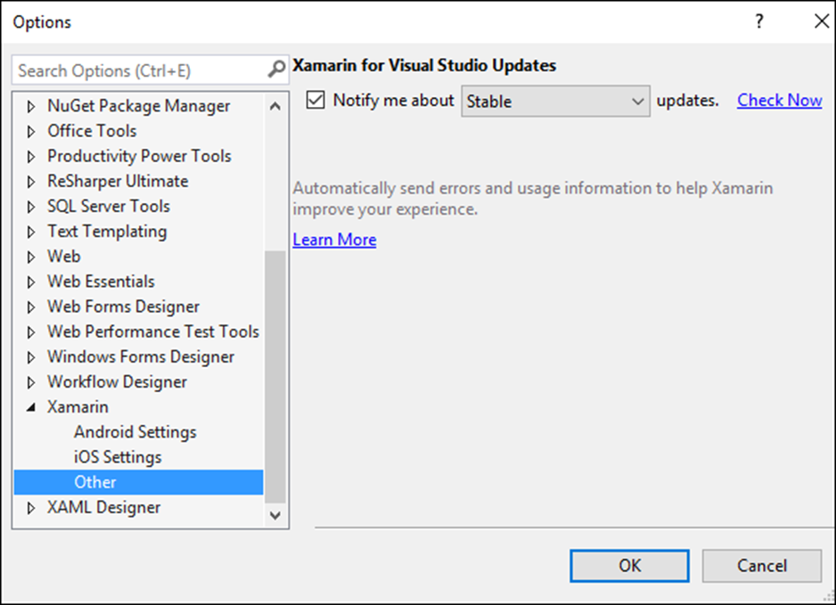 Visual Studio 2015