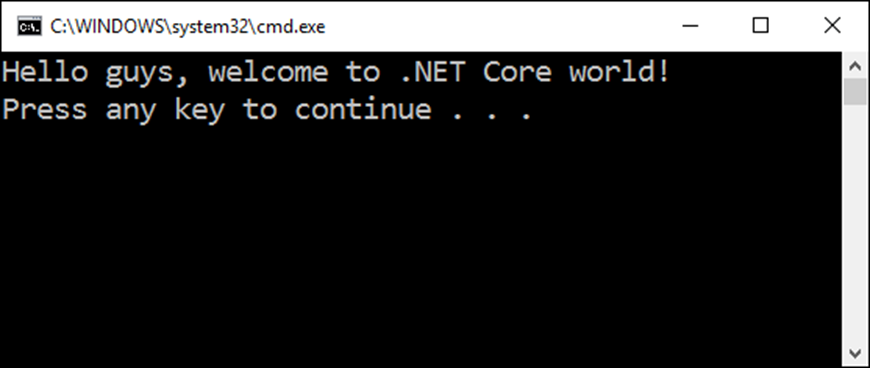 NET Core - Bắt đầu