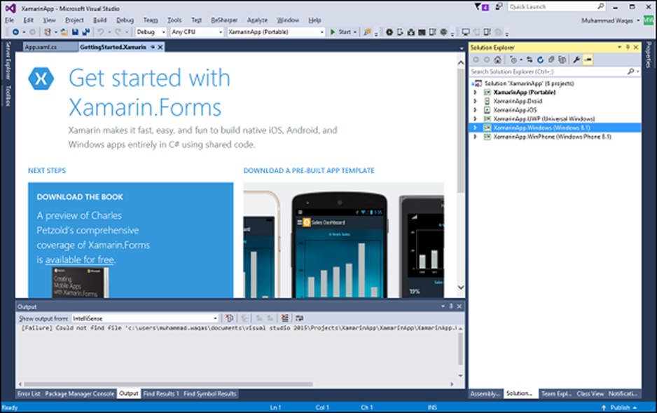 Visual Studio 2015