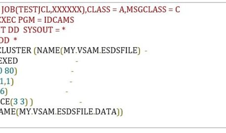 VSAM - ESDS