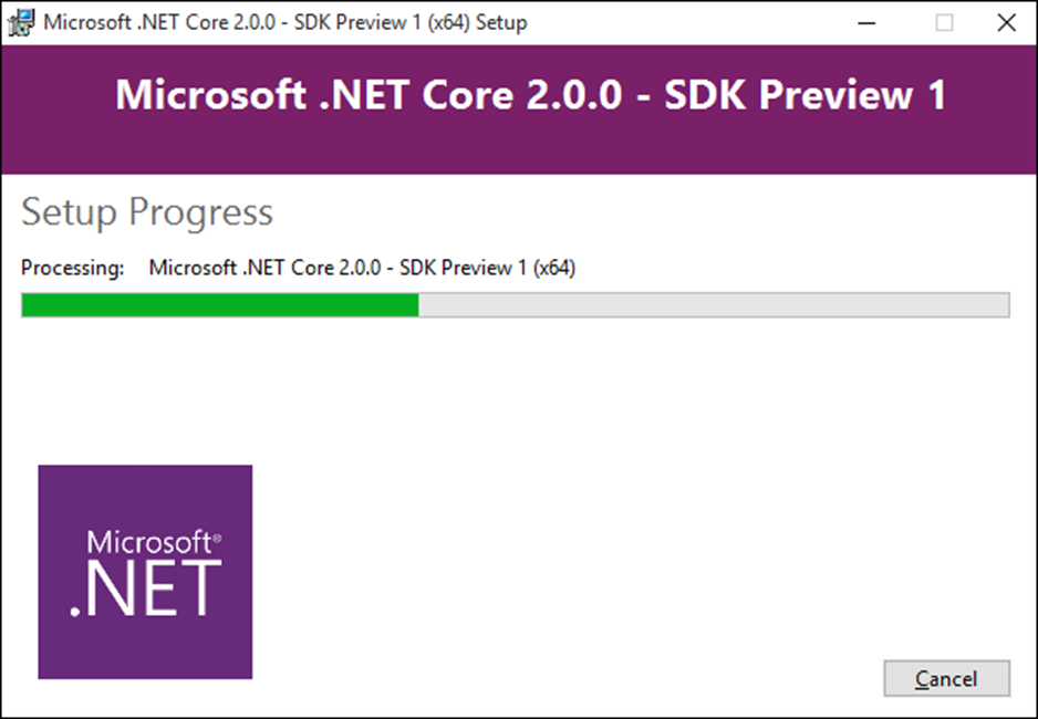 NET Core - SDK