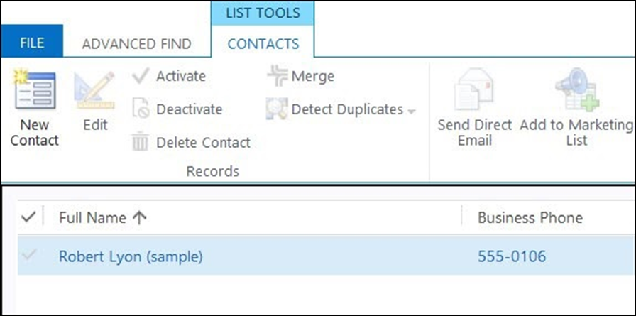 Microsoft Dynamics CRM - Tìm kiếm