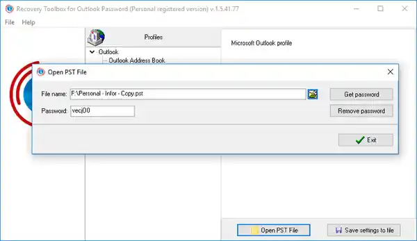 Cách khôi phục mật khẩu Microsoft Outlook