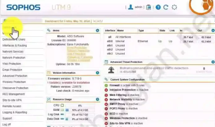 sophos utm9 2024